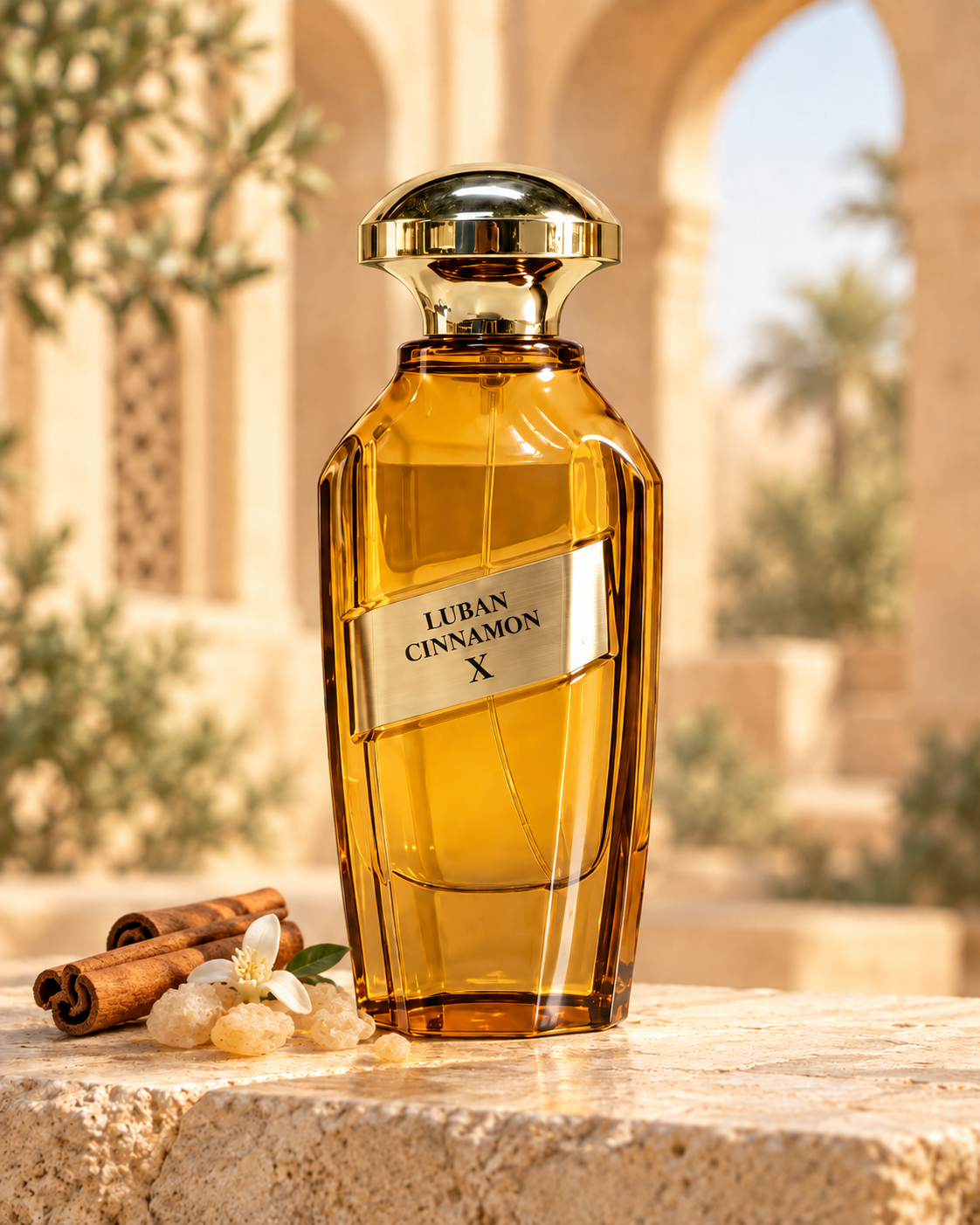 LUBAN CINNAMON bottle