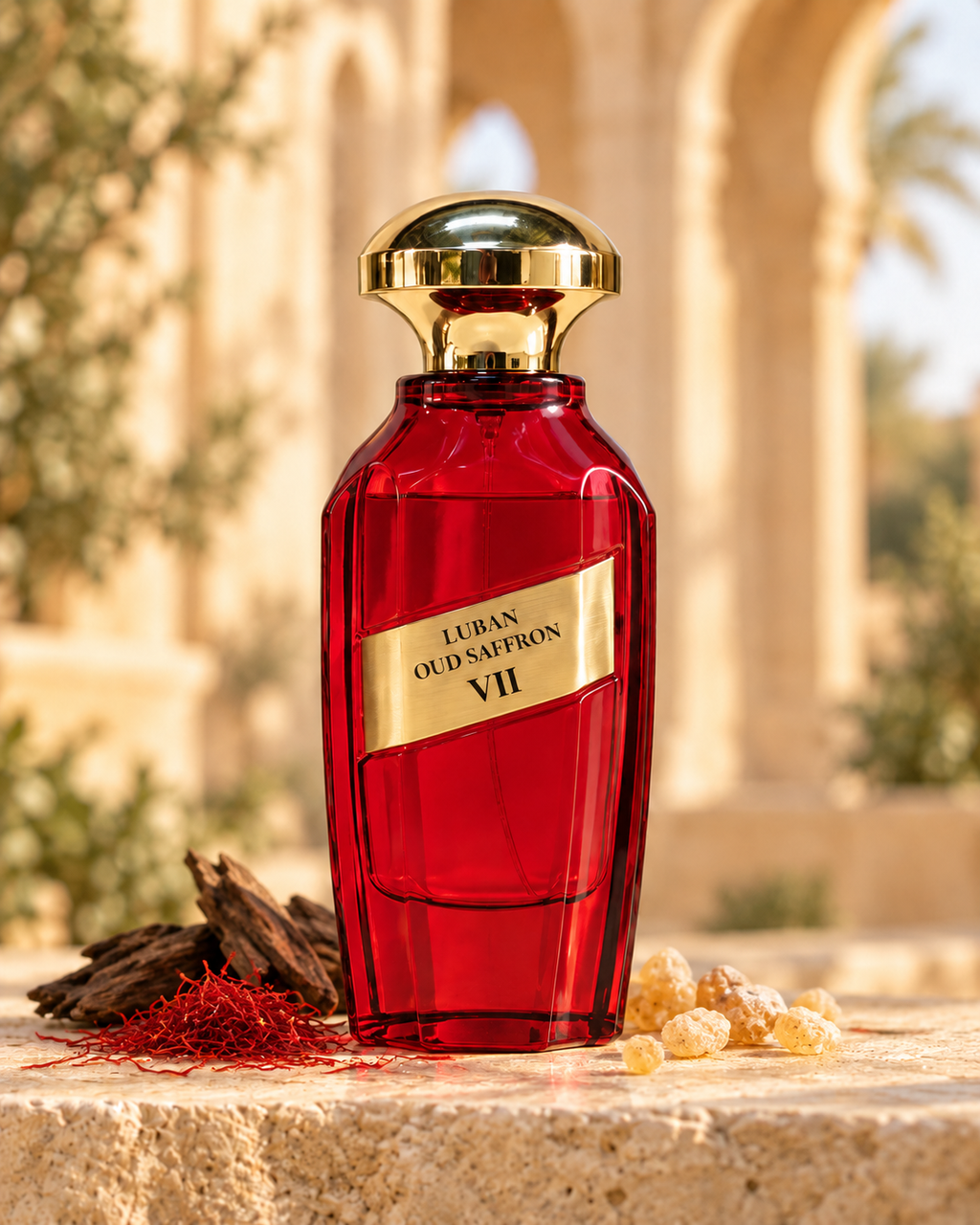 LUBAN OUD SAFFRON bottle