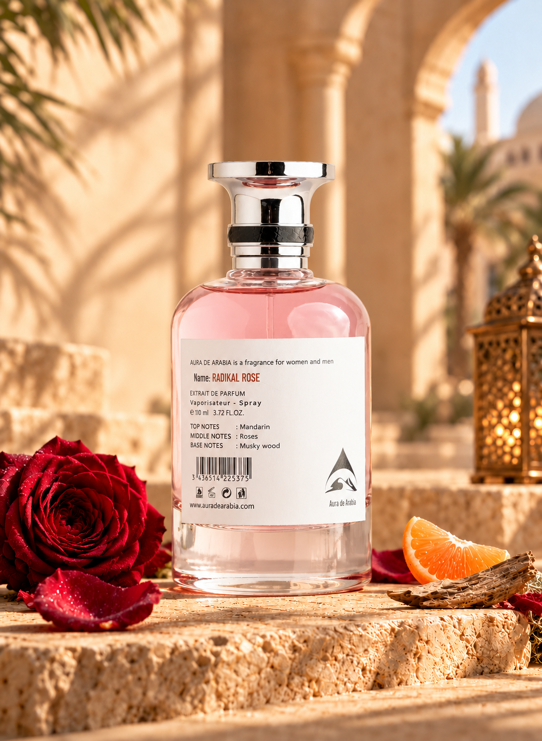 RADIKAL ROSE bottle