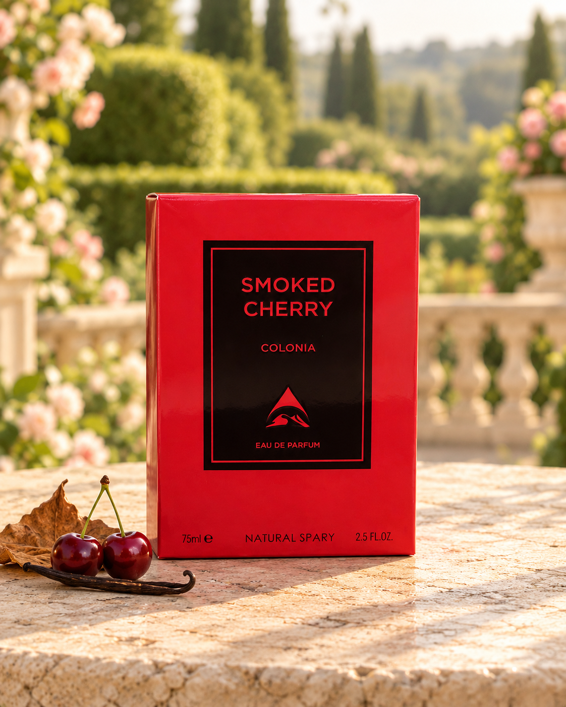 SMOKED CHERRY box