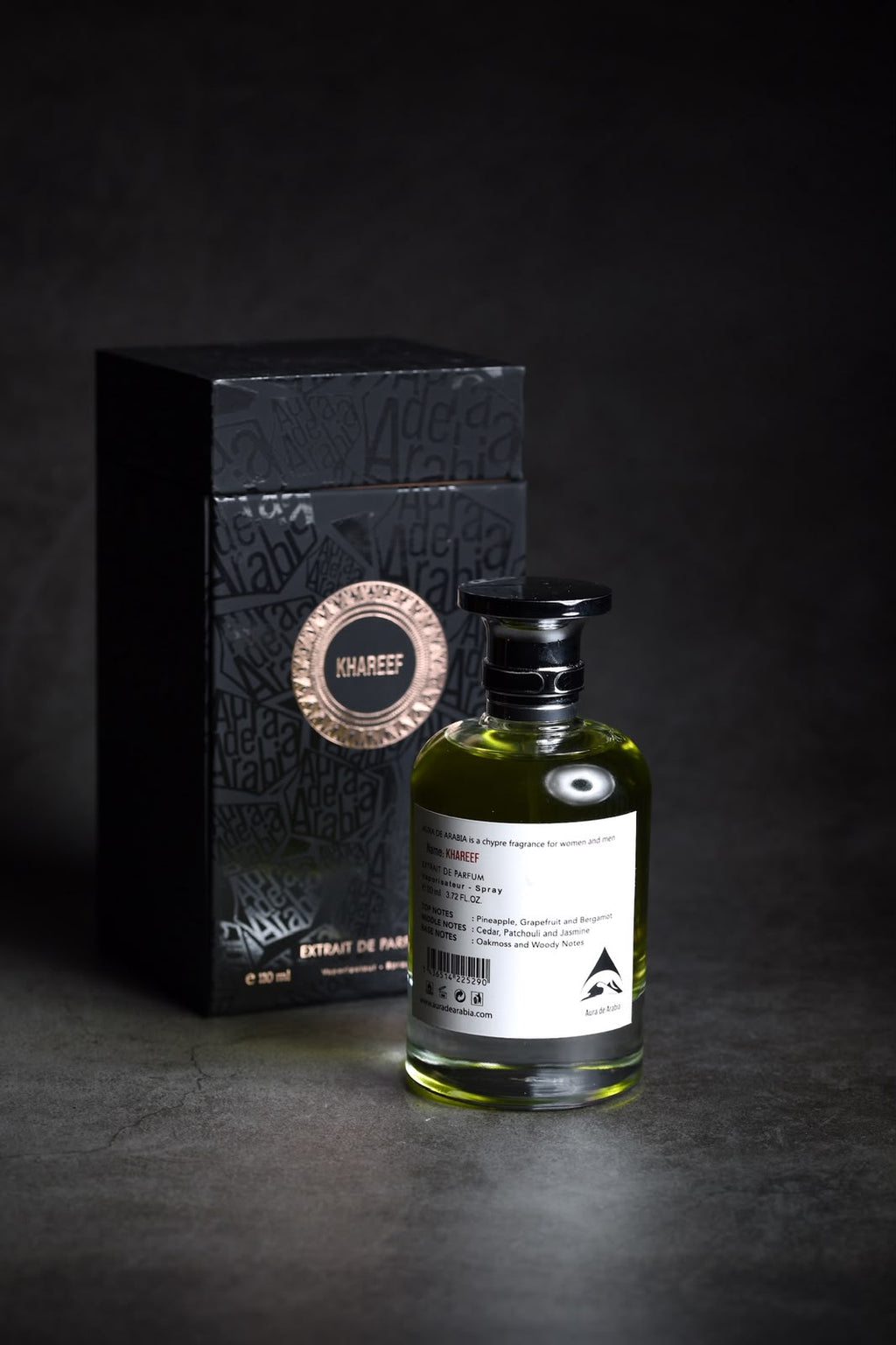 KHAREEF bottle with box