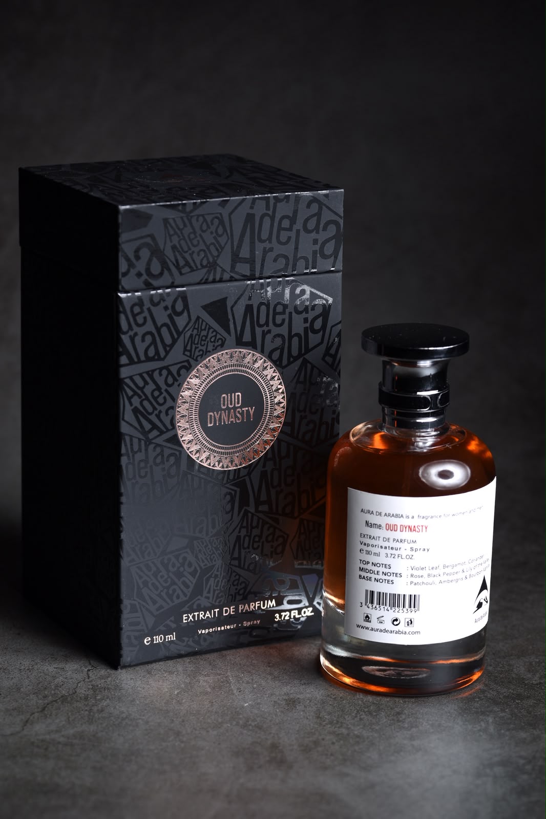 OUD DYNASTY bottle with box